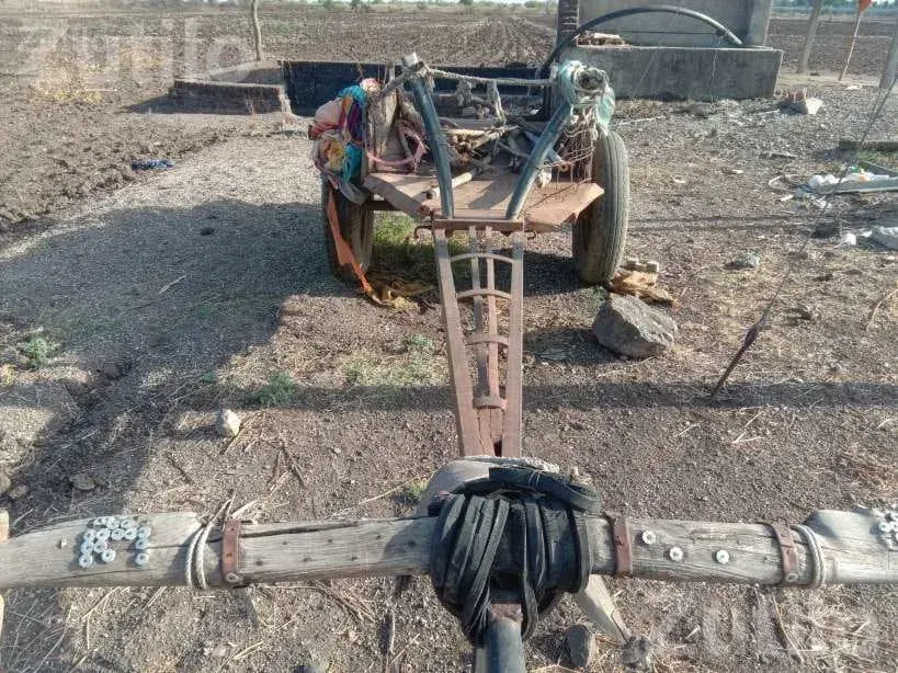 Wooden Iron Utility Cart in Good Condition - Auto Parts - Gondal - Image 3