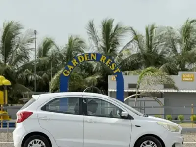 Ford Figo Titanium 2018 Petrol CNG White
