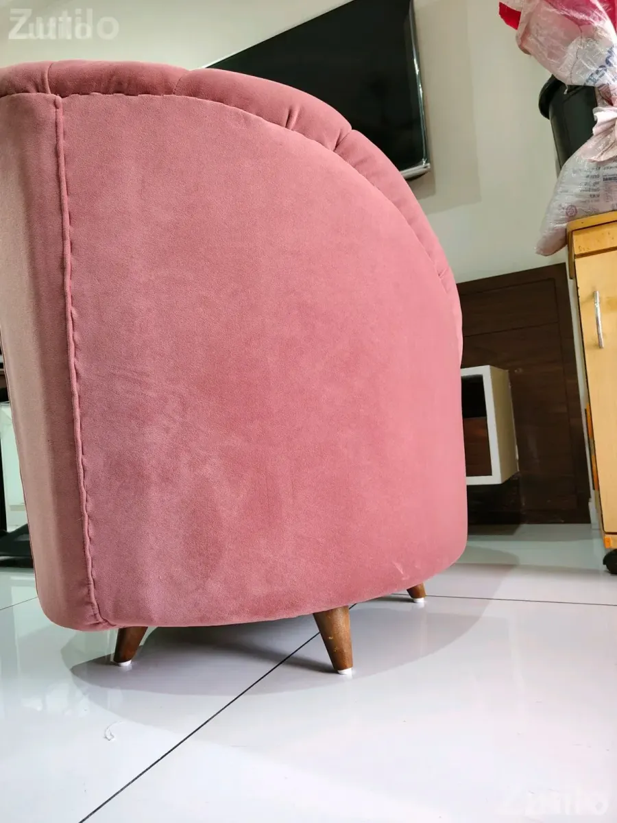 Pink Accent Lounge Chair 3 Year Old - Sofa Sets - Rajkot City - Image 3