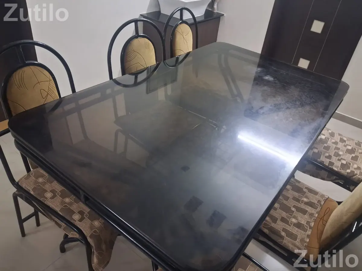 6 seater dining table 60 inch X 36 inch - ડાઇનિંગ ટેબલ અને સેટ - અમદાવાદ શહેર - Image 1