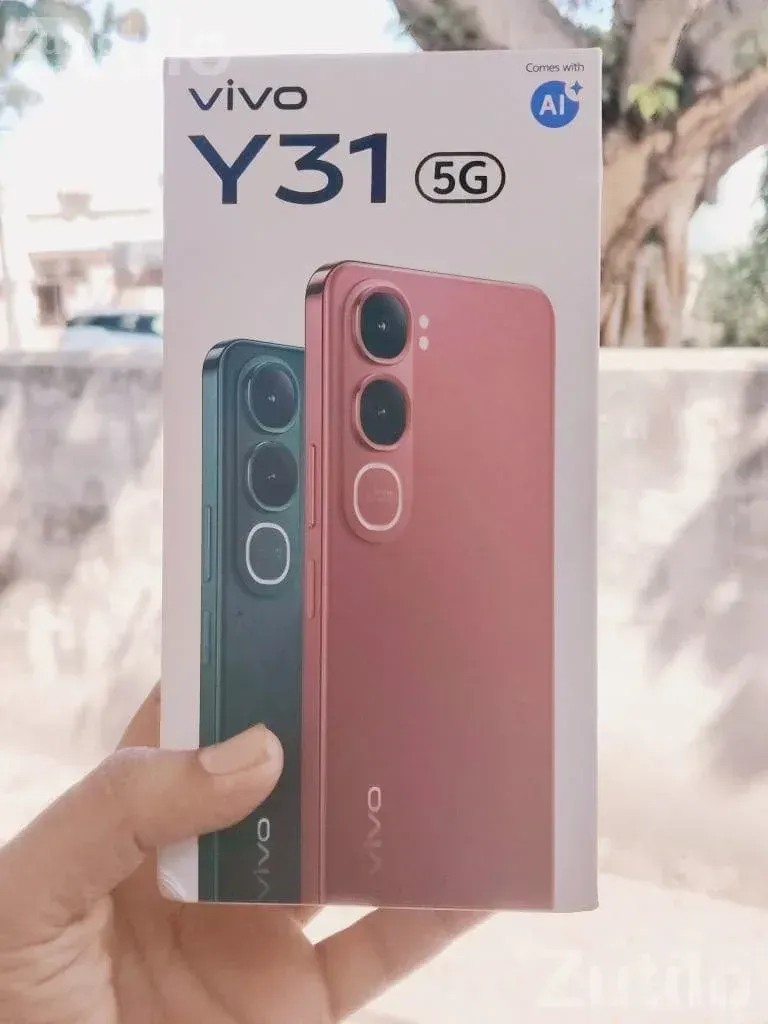 Vivo Y31 5G Rose Red Mobile with Box Charger - મોબાઇલ ફોન - જામજોધપુર - Image 5