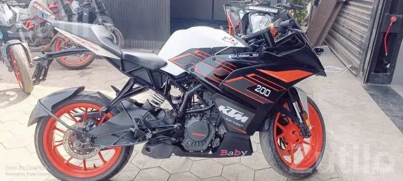 KTM RC 200 2021 Single Owner Bike - Bikes - Lodhika - Image 4