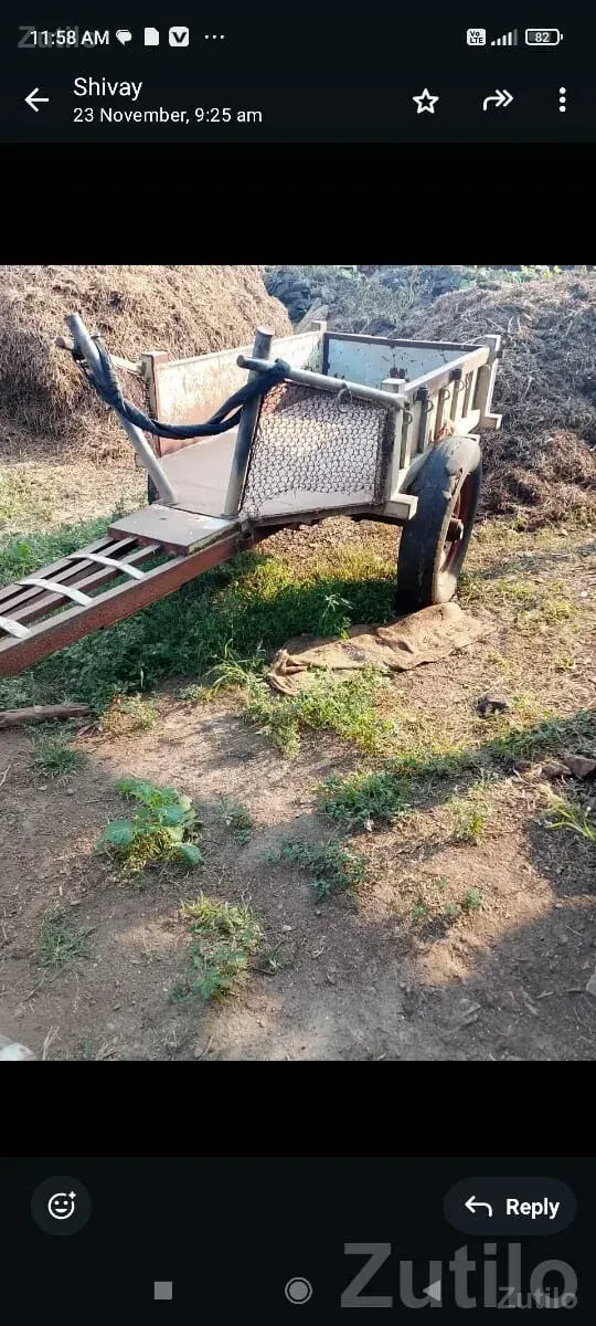 Heavy Duty Iron Farm Cart Trailer - અન્ય ઔદ્યોગિક વસ્તુઓ - ભેસાણ - Image 2