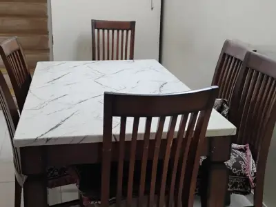 6 seater dining table