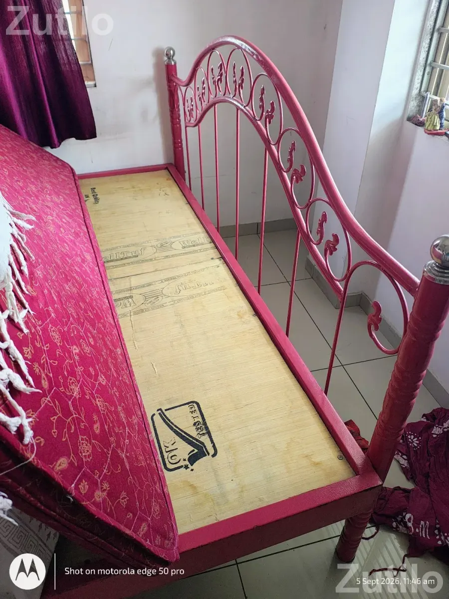Iron cot - પલંગ અને ગાદલા - વડોદરા શહેર - Image 2