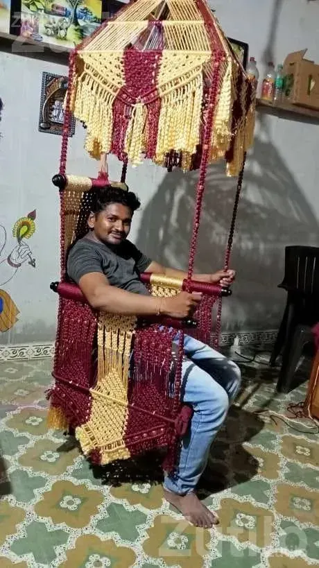 Handmade Royal Decorative Jhula Swing - પ્રોગ્રામ માટેની વસ્તુઓ - કલોલ - Image 3