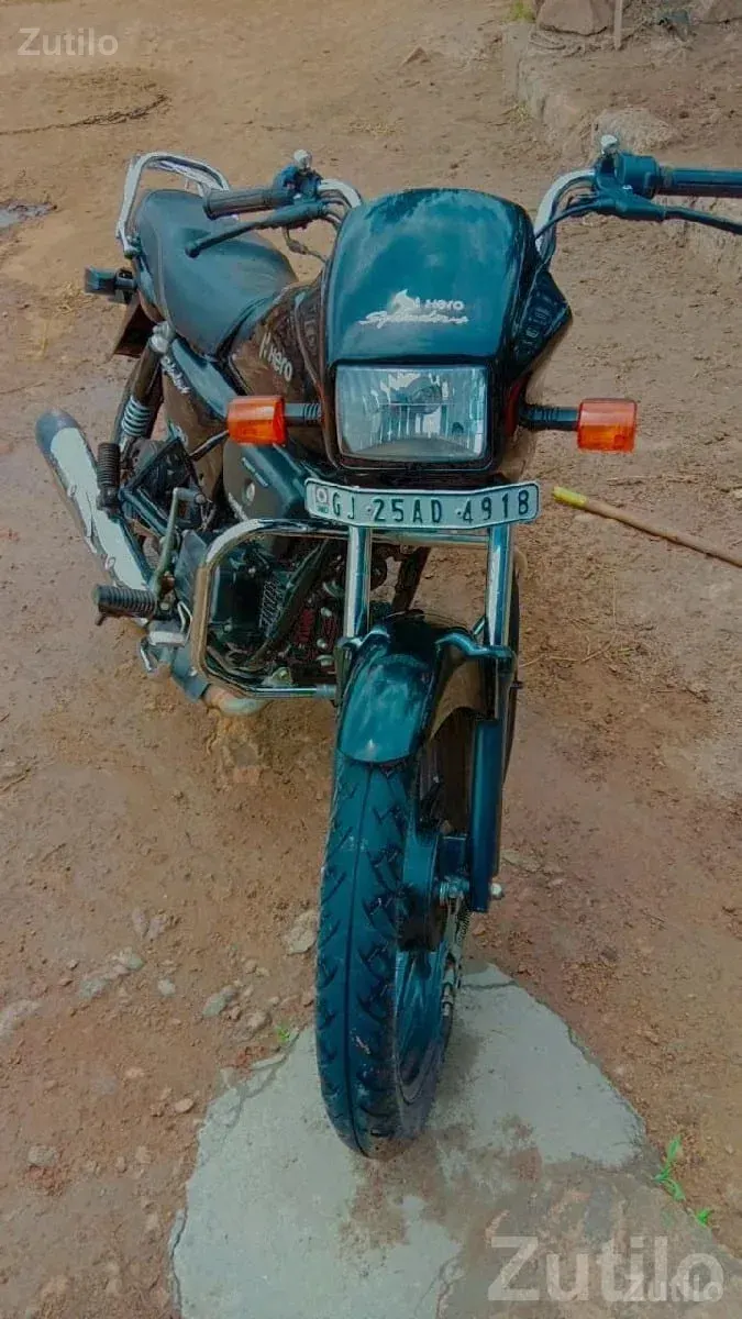 Hero Splendor Used Bike 2023 Model - બાઇક્સ - રણાવાવ - Image 2