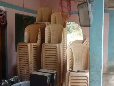 Plastic Chairs for Decoration and Mandap Use
