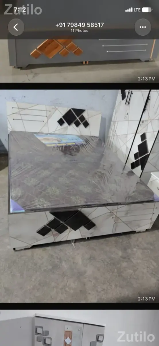 New brand 6 by 4 double bed direct factory wholesale price colour option available - પલંગ અને ગાદલા - દસ્ક્રોઇ - Image 2