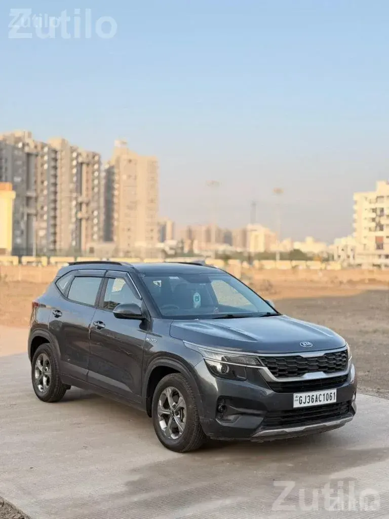 2021 Kia Seltos Automatic Second Owner - કાર - અમરેલી - Image 4