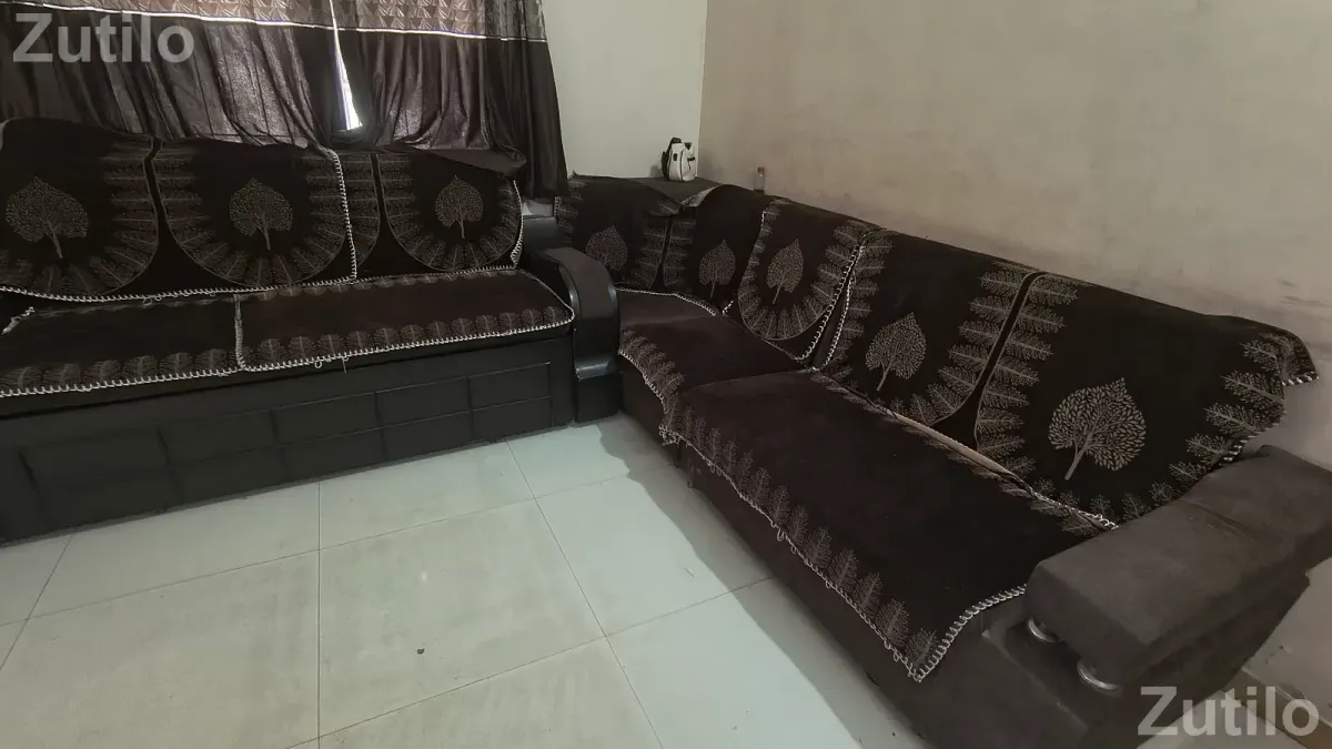 7 seater sofa set with cover - સોફા સેટ અને કાઉચ - અમદાવાદ શહેર - Image 3