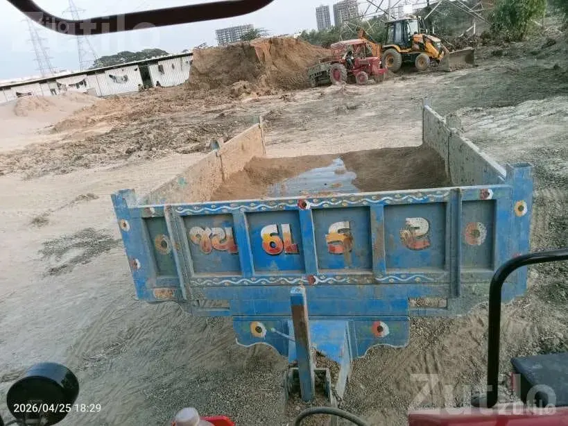 Used Tractor Trolley with New Tyres - Construction Vehicles - Surat City - Image 2