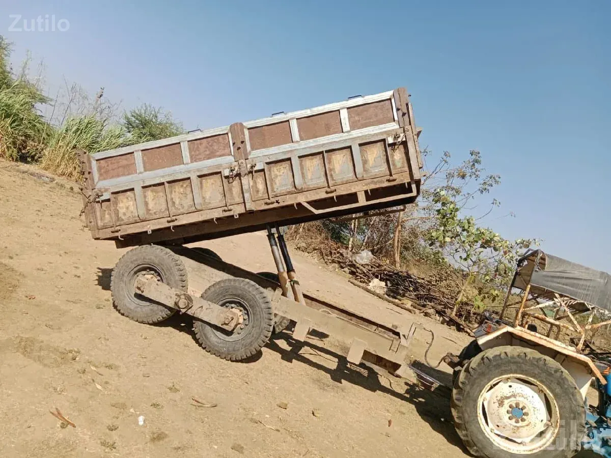 Balaji 4 Wheel Tractor Trolley for Sale - ભાડે વાહનો - માંગ્રોળ - Image 5