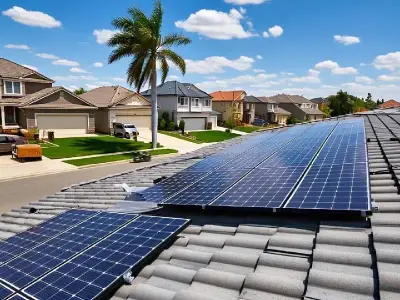 Residential Rooftop Solar Panel Installation Residential Rooftop Solar Panel Installation