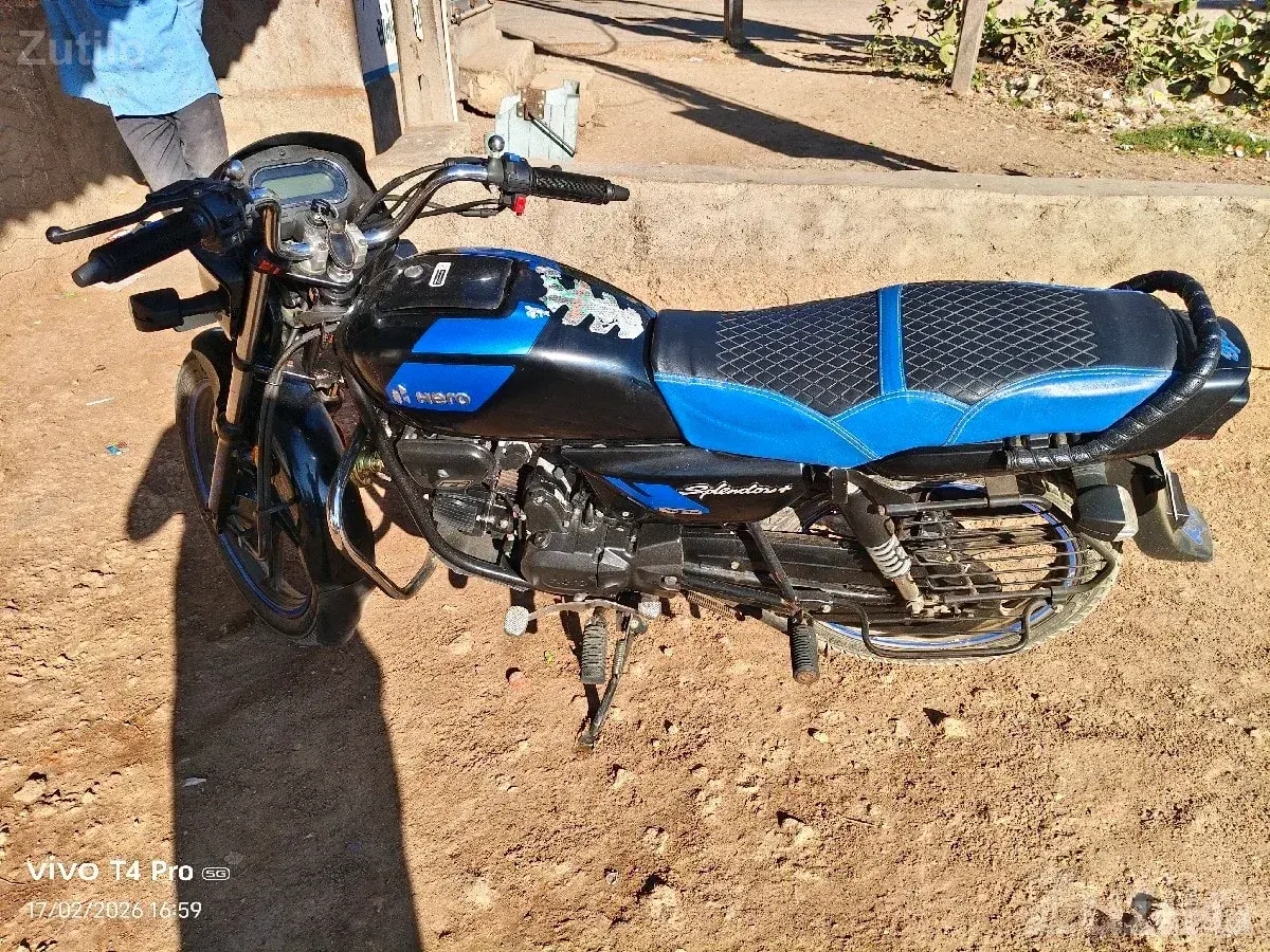 Used Blue Motorcycle 2023 Model for Sale - બાઇક્સ - મોઢવાડા - Image 2