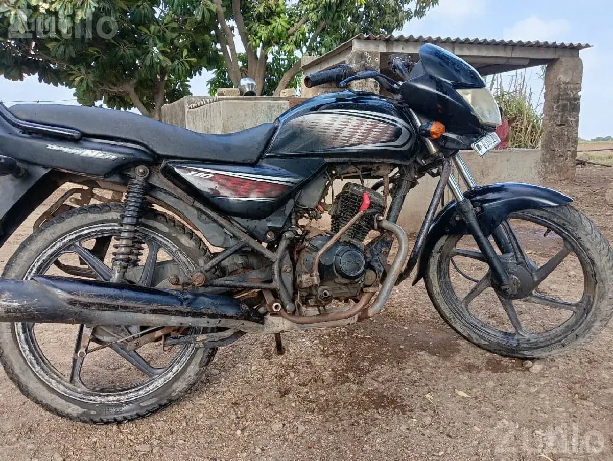 2014 Hero HF Deluxe Motorcycle - બાઇક્સ - પોરબંદર - Image 2