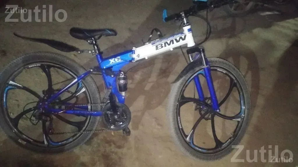BMW Blue White Adult Bicycle - પુખ્ત વયના માટે સાયકલ - ભુજ - Image 3