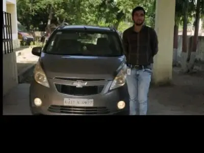 Chevrolet Beat Grey Hatchback Car Chevrolet Beat Grey Hatchback Car