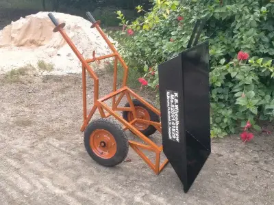 Heavy Duty Rackdo Trolley for Gaushala