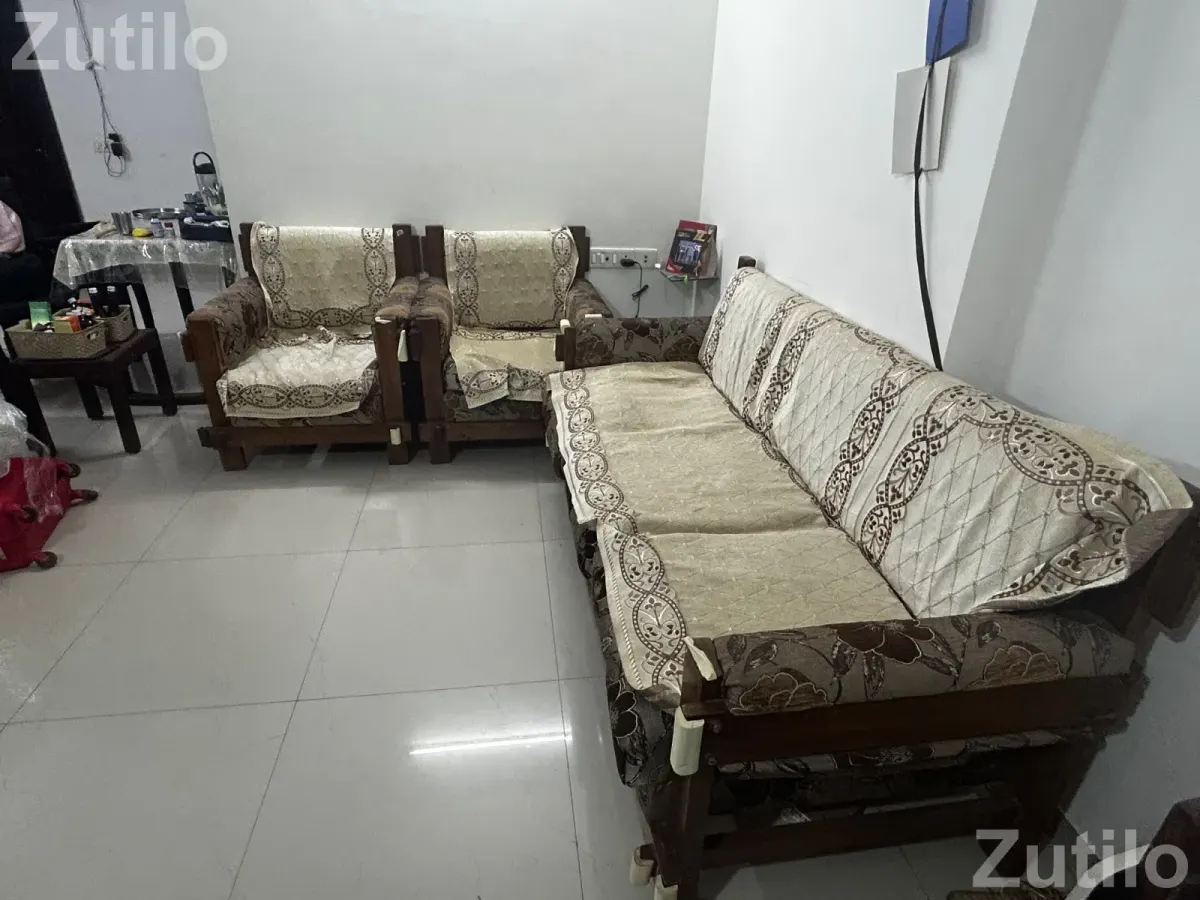Sofa set(3 seater + 2 Seater) with centre table(6x3) - Sofa Sets & Couches - Ahmedabad City - Image 3