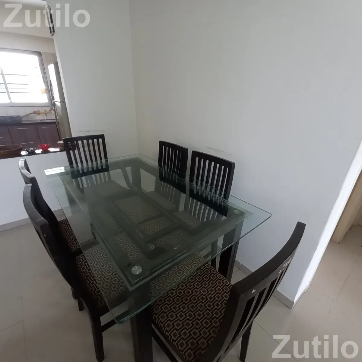 Glass top 6 sitter dinning table - Dining Tables & Sets - Ahmedabad City - Image 3