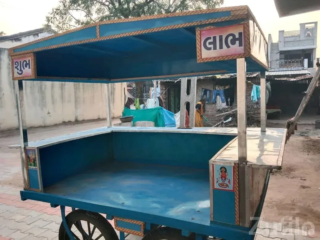 Snack Food Stall Cart on Wheels - અન્ય ઔદ્યોગિક વસ્તુઓ - મહેસાણા શહેર - Image 4