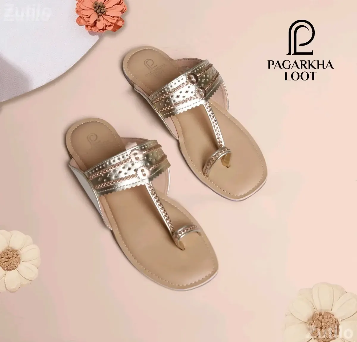 Pure Leather Kolhapuri Chappal Sandals - Footwear - Surat City - Image 5