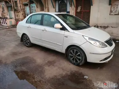2011 Tata Manza White Sedan 2011 Tata Manza White Sedan