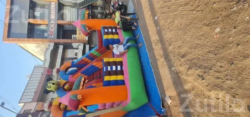 Inflatable Bouncy Castle Play Slide - પ્રોગ્રામ માટેની વસ્તુઓ - વાંકાનેર - Image 2