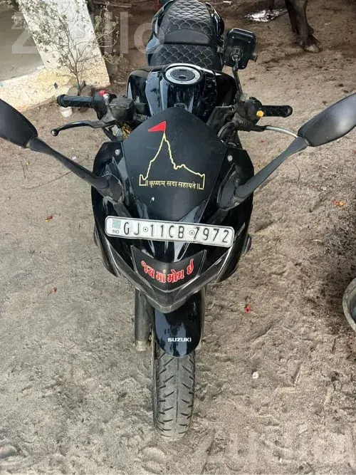 Suzuki Gixxer SF 2019 Black Bike - બાઇક્સ - ખંભાળિયા - Image 3