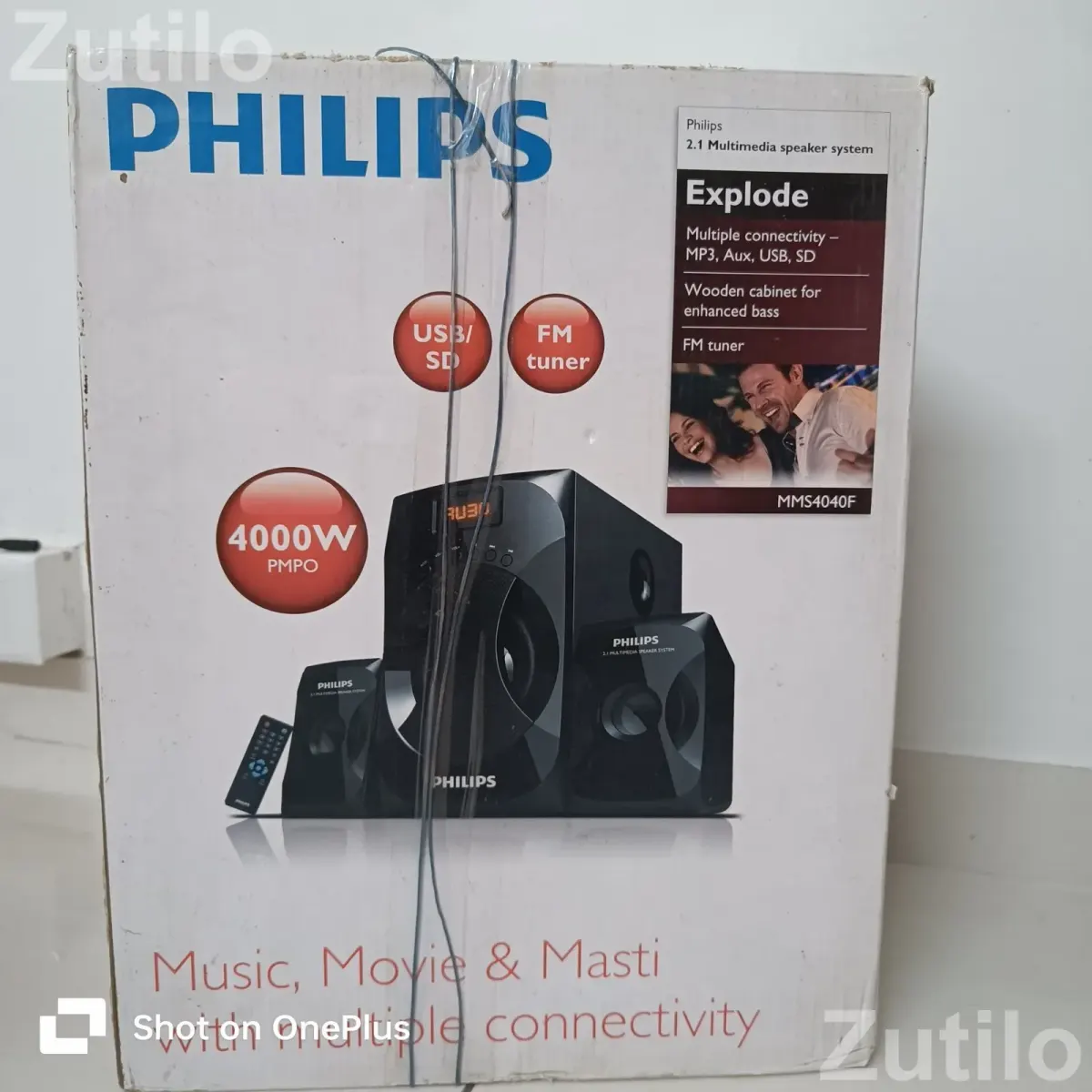 Philips 2.1 Multimedia Speaker system - Accessories - Daskroi - Image 1