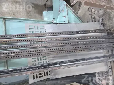 Laser Cut Perforated Pipes with 1 Inch Centers Laser Cut Perforated Pipes with 1 Inch Centers