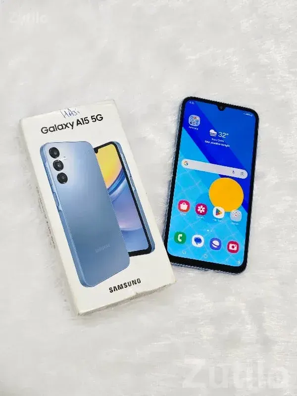 Samsung Galaxy A15 5G Blue with Box - Mobile Phones - Bhanvad - Image 2