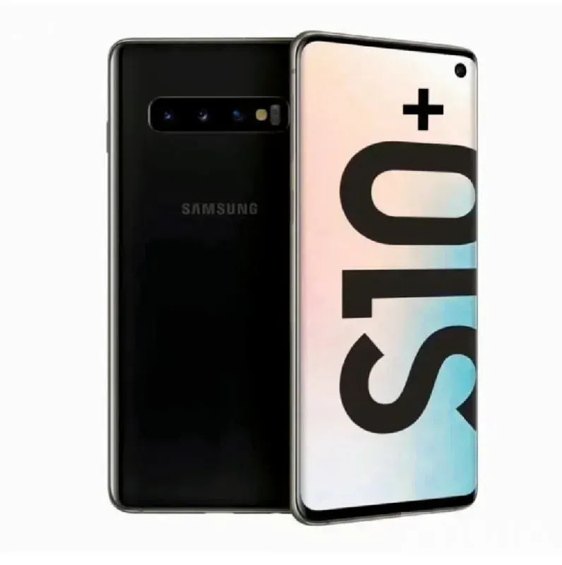 Samsung Galaxy S10 Plus Black Smartphone - મોબાઇલ ફોન - ભેસાણ - Image 1