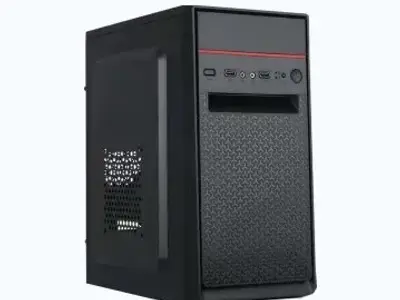 Black Desktop PC Tower Cabinet Black Desktop PC Tower Cabinet