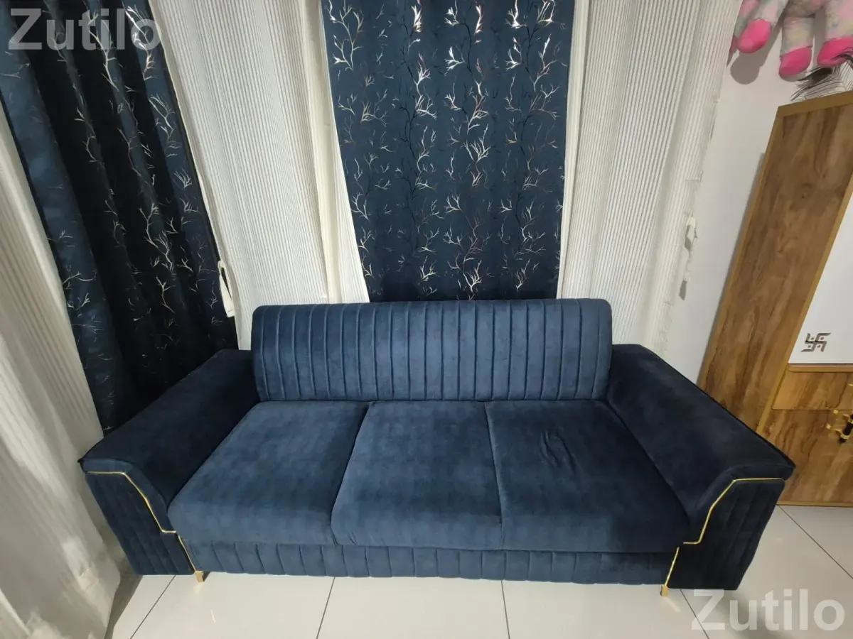5 seater sofa blue color 💙 - સોફા સેટ અને કાઉચ - અમદાવાદ શહેર - Image 2