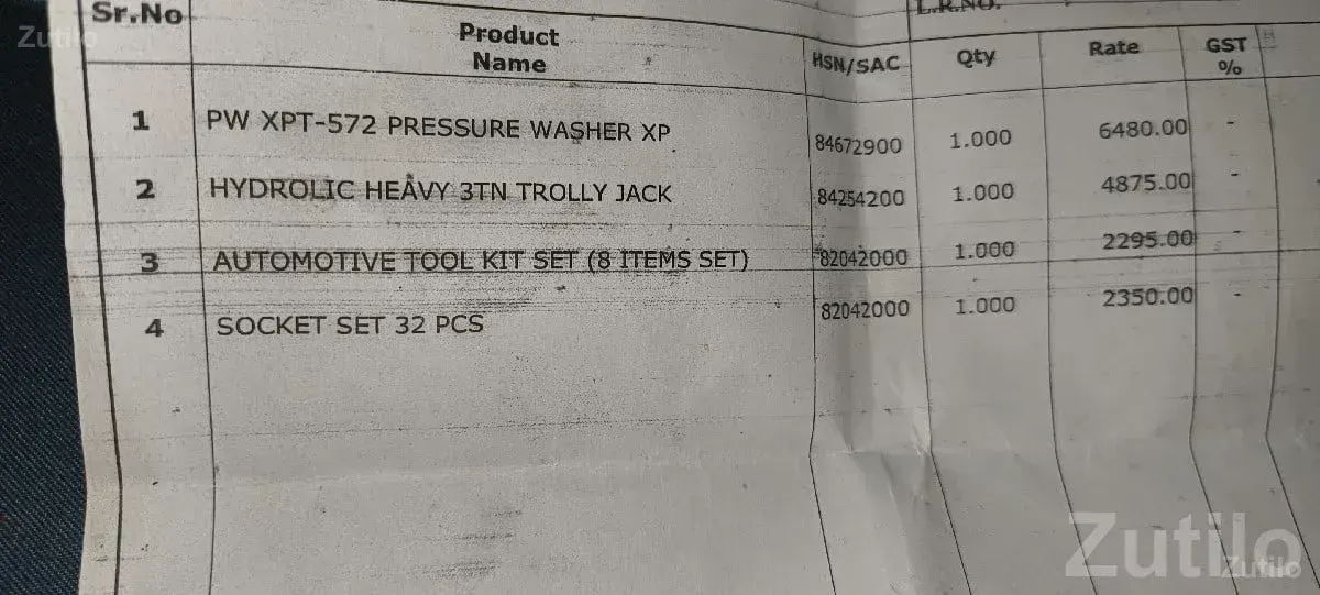Crystal CR1000 Pressure Washer Kit - Tools & Hardware - Visavadar - Image 3