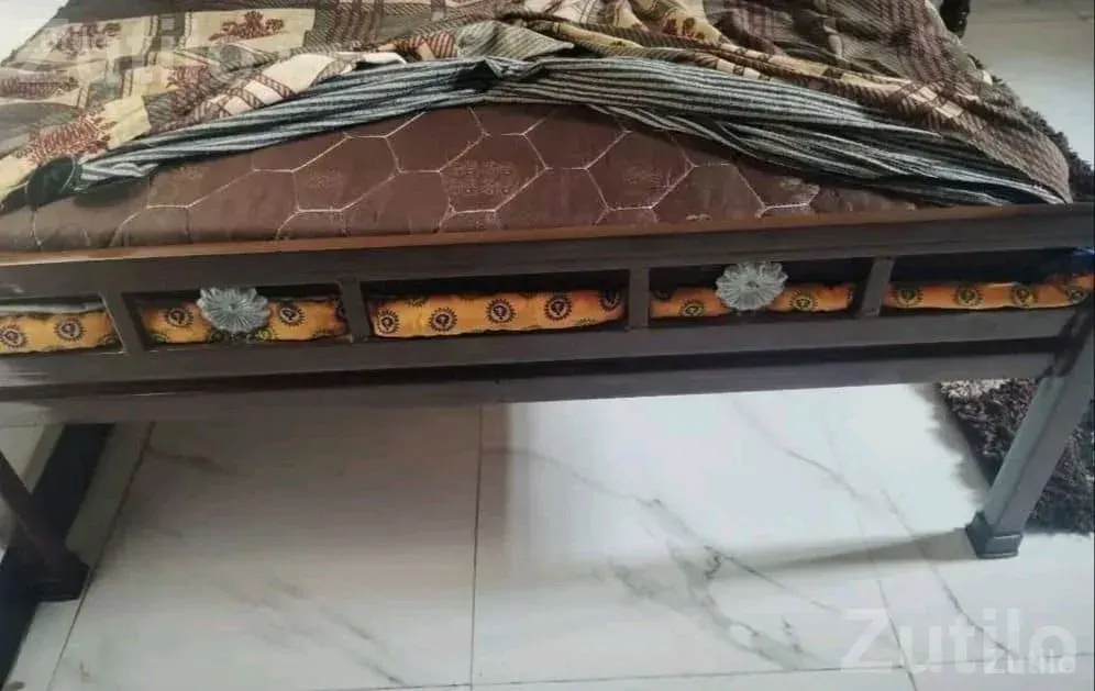 Iron Bed with Mattress for Sale - Beds & Mattresses - Gondal - Image 2