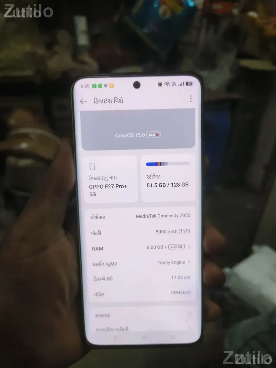 Oppo F27 Pro+ 5G Smartphone 8GB RAM - Mobile Phones - Vav - Image 2