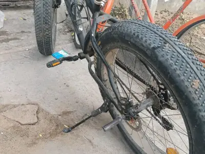 Black and Red Fat Tyre Adult Bicycle Black and Red Fat Tyre Adult Bicycle