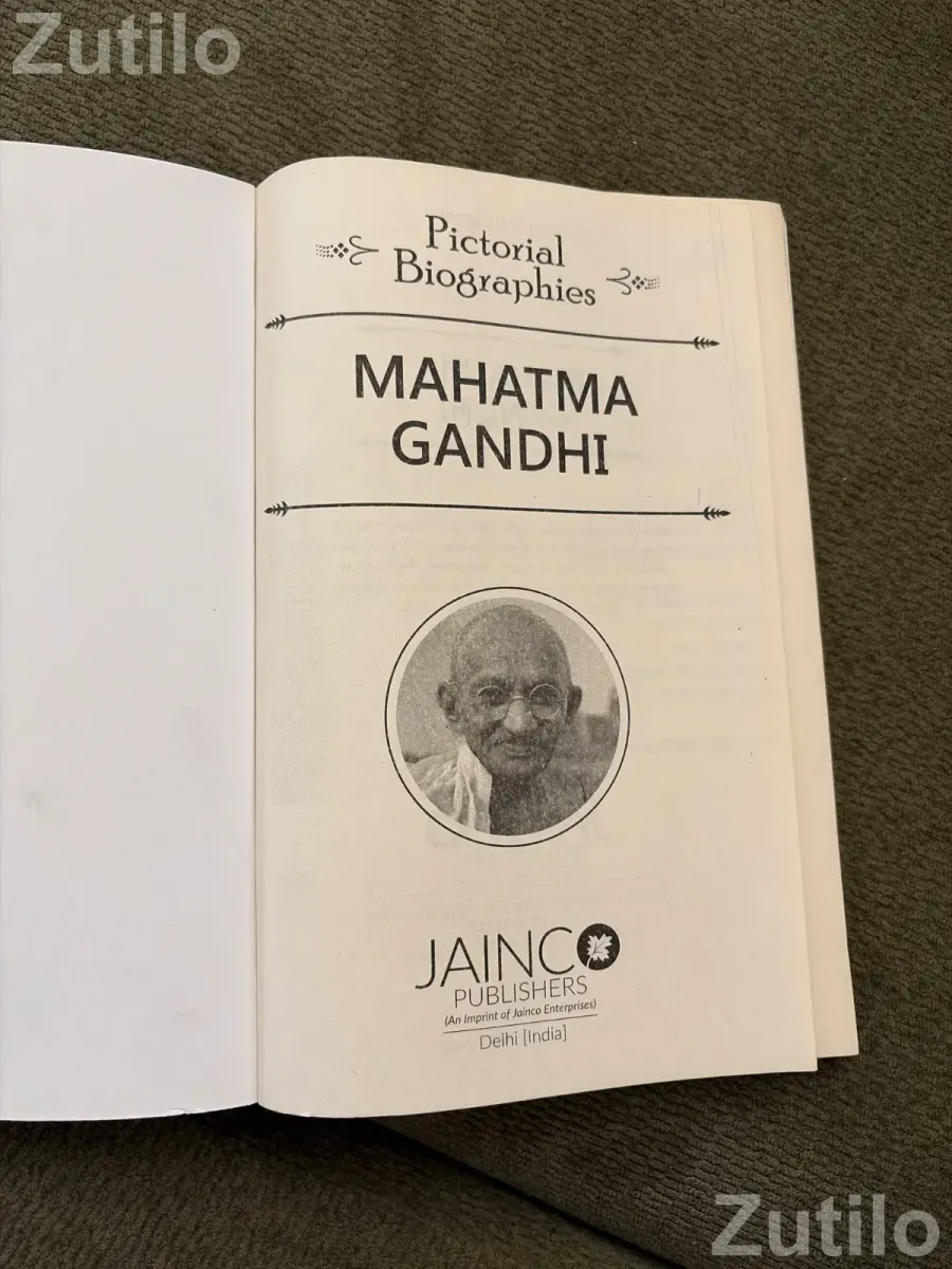 Pictorial BIOGRAPHY of MAHATMA GANDHI - Novels & Story Books - Vavol - Image 3
