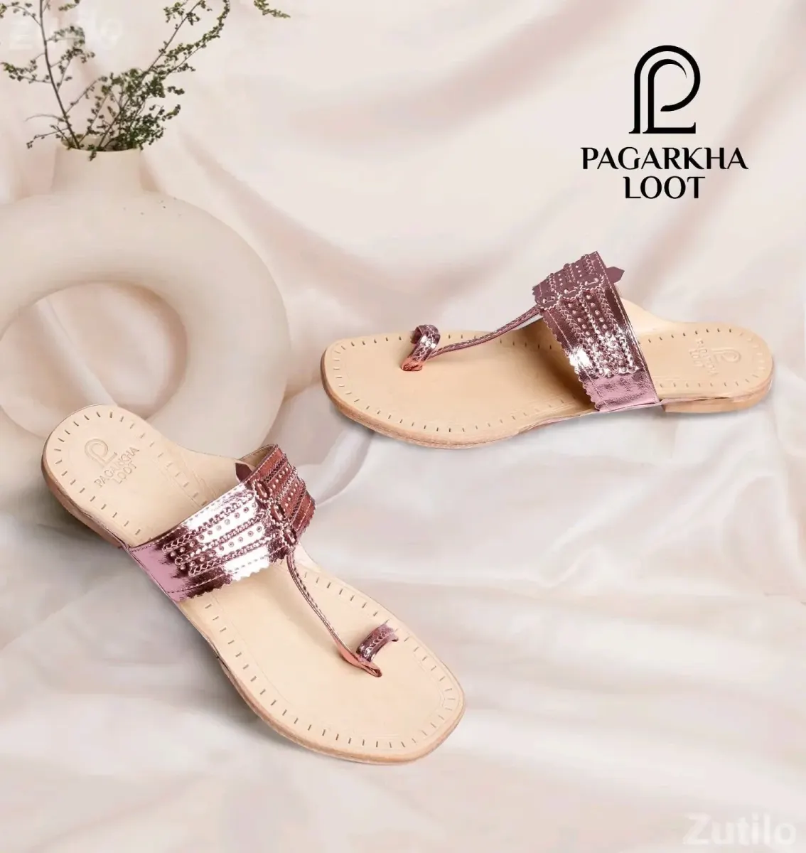 Pure Leather Kolhapuri Chappal Sandals - Footwear - Surat City - Image 2