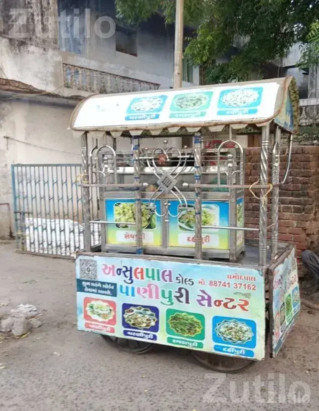 Pani Puri Vending Cart with Steel Accessories - Other Industrial Items - Sojitra - Image 5