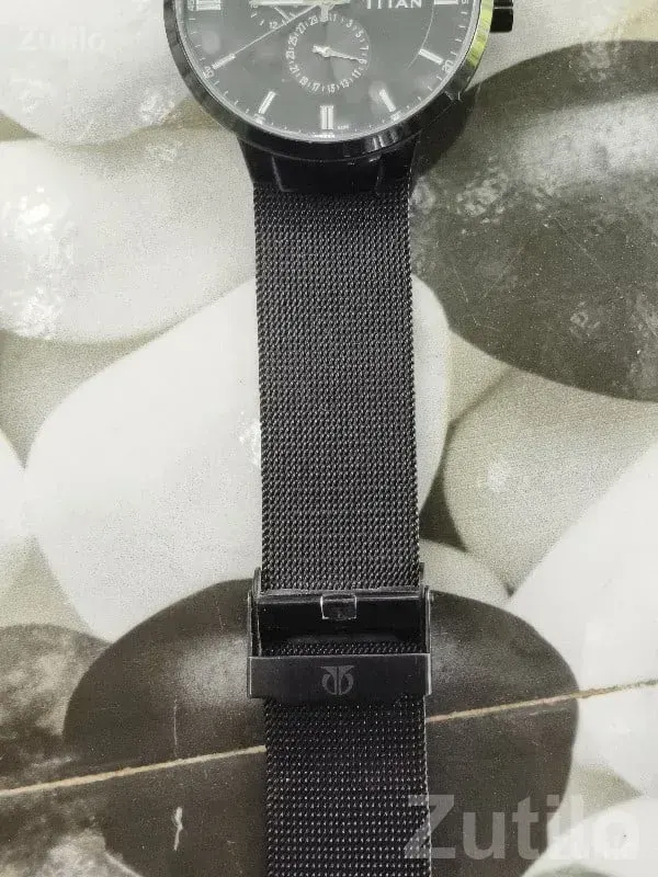 Titan Men’s Watch with Black Mesh Strap - Smart Watches - Rajkot City - Image 2