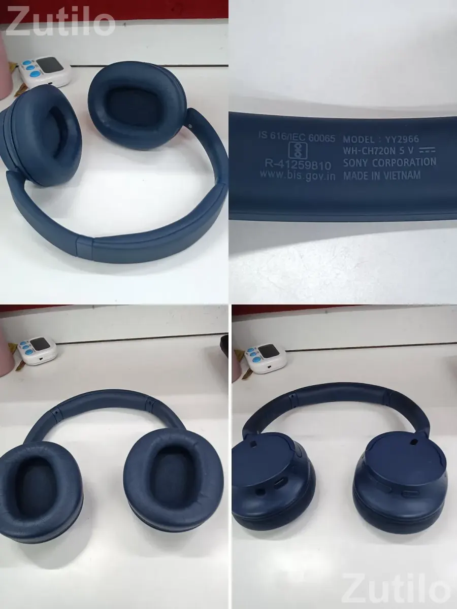 Sony WH-CH720N Wireless ANC Headphones – Excellent Condition - ઇલેક્ટ્રોનિક ઍક્સેસરીઝ - અમદાવાદ શહેર - Image 3
