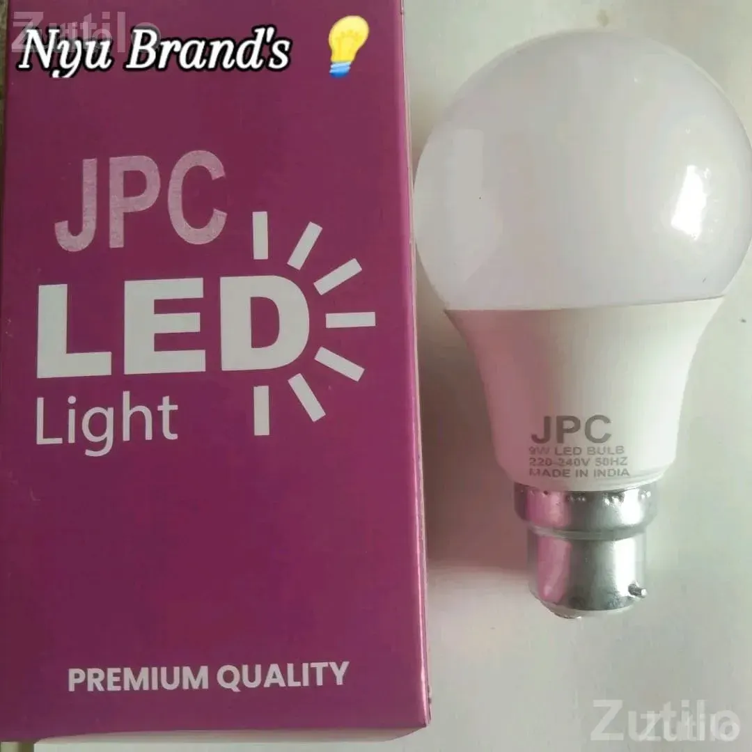JPC 9W LED Bulb with 1 Year Warranty - ઇલેક્ટ્રોનિક ઍક્સેસરીઝ - સુઇગામ - Image 2
