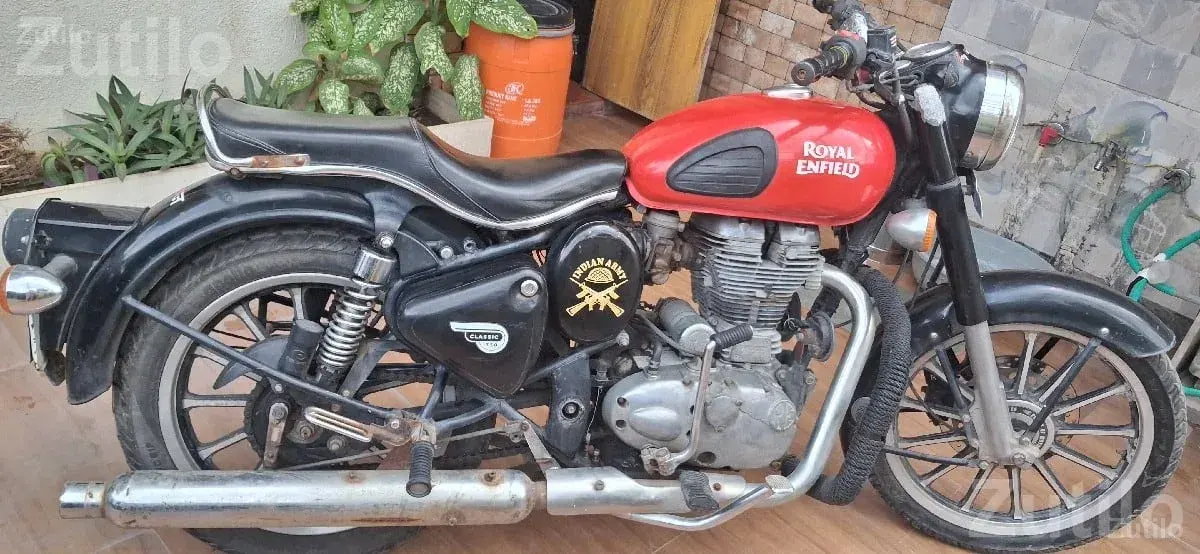Royal Enfield Bullet Classic 350 2015 Model - બાઇક્સ - રાજકોટ શહેર - Image 2