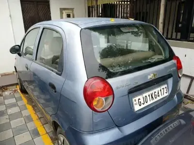 Blue Chevrolet Spark Used Hatchback Car Blue Chevrolet Spark Used Hatchback Car