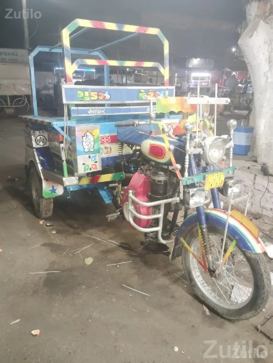 Jay Ambe 8.5 HP Cargo Rickshaw 2017 - Auto Rickshaws - Bhanvad - Image 3