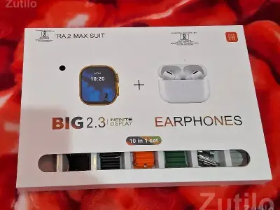 RA 2 Max Suit Smart Watch Combo RA 2 Max Suit Smart Watch Combo